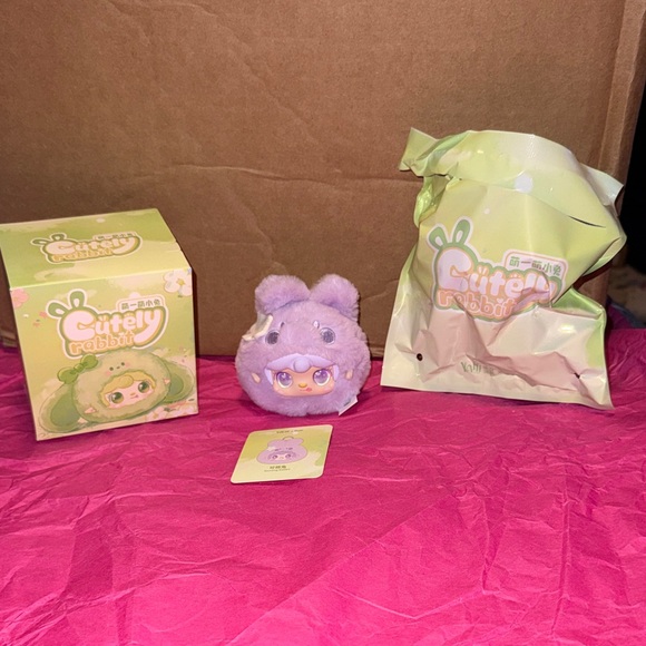 Yooki Cutely Rabbit CONFIRMED Purple Rabbit - Picture 2 of 10